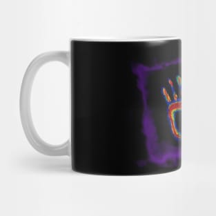 The alien's hand Mug